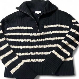 Laligne Sweater Black & White